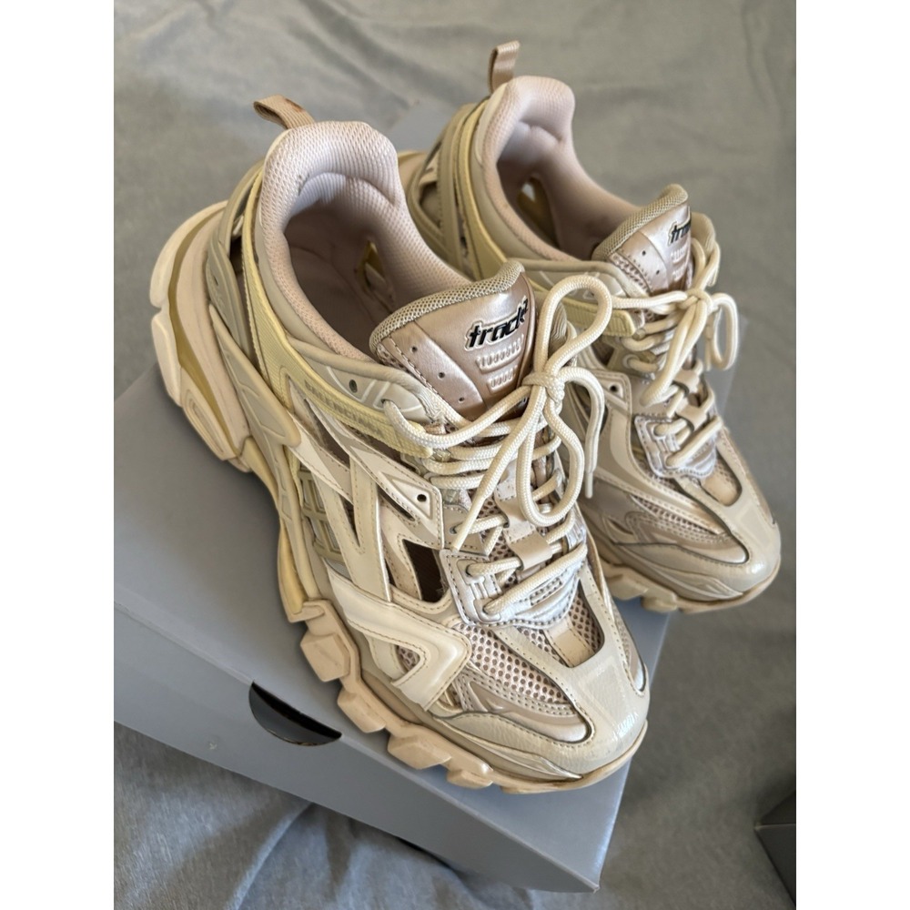 Balenciaga Track2  Open Sneaker Nude EUR 40 USA 8 Women